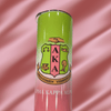 Alpha Kappa Alpha AKA 30 Ounce Skinny Tumbler