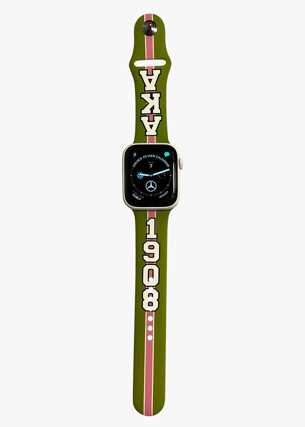 Alpha Kappa Alpha AKA Apple Watch Band Size 38/40/41 MM Bold Green