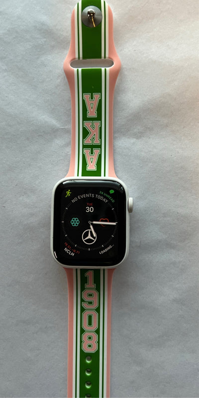 Alpha Kappa Alpha AKA Apple Watch Band size 38/40/41 MM Green