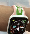 Alpha Kappa Alpha AKA Apple Watch Band Size 42/44/45 MM Green