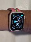 Alpha Kappa Alpha AKA Apple Watch Band Size 42mm 44mm 45 mm Bold Pink