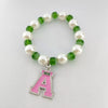 Alpha Kappa Alpha Beaded Bling A Charm Bracelet Set of 3