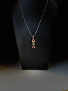 Alpha Kappa Alpha Bling Austrian Crystal Necklace - sorority earrings