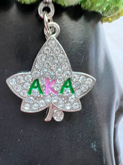 Alpha Kappa Alpha Bling Ivy Beaded Bracelet