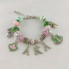 Alpha Kappa Alpha Cherish Charm Bracelet AKA - Sorority Bracelets