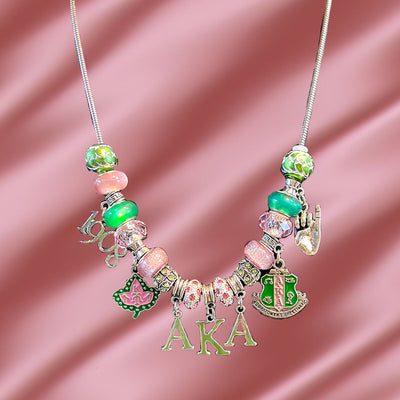 Alpha Kappa Alpha Cherish Charm Necklace