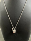 Alpha Kappa Alpha Hand Sign Necklace