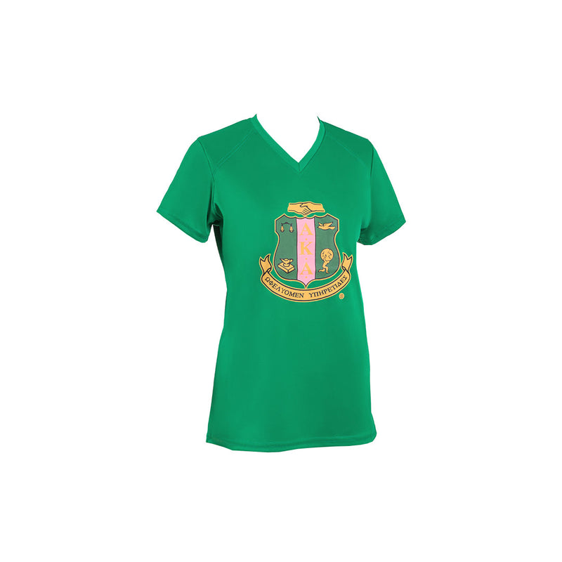 Alpha Kappa Alpha High Performance T-Shirt Green