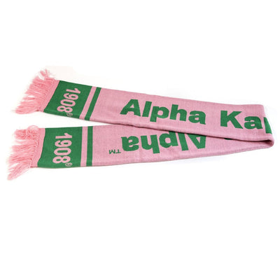 Alpha Kappa Alpha Knit Scarf - Apparel & Accessories