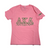 Alpha Kappa Alpha Luxury Embroidered T-shirt Pink