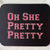 Alpha Kappa Alpha Oh She Pretty Mouse Pad Black