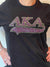 Alpha Kappa Alpha Rhinestone Bling Tail T-Shirt