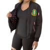 Alpha Kappa Alpha Satin Bomber Jacket